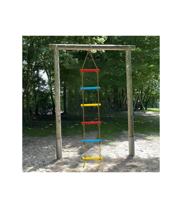 Virvinės kopėčios su spalvotomis pakopomis SP0755