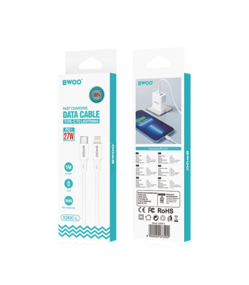 BWOO 27W kabelis X283 C-L USB-C į 