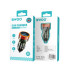 BWOO 38W greitas skaidrus automobilinis įkroviklis BO-CC85 QC 18W + PD 20W