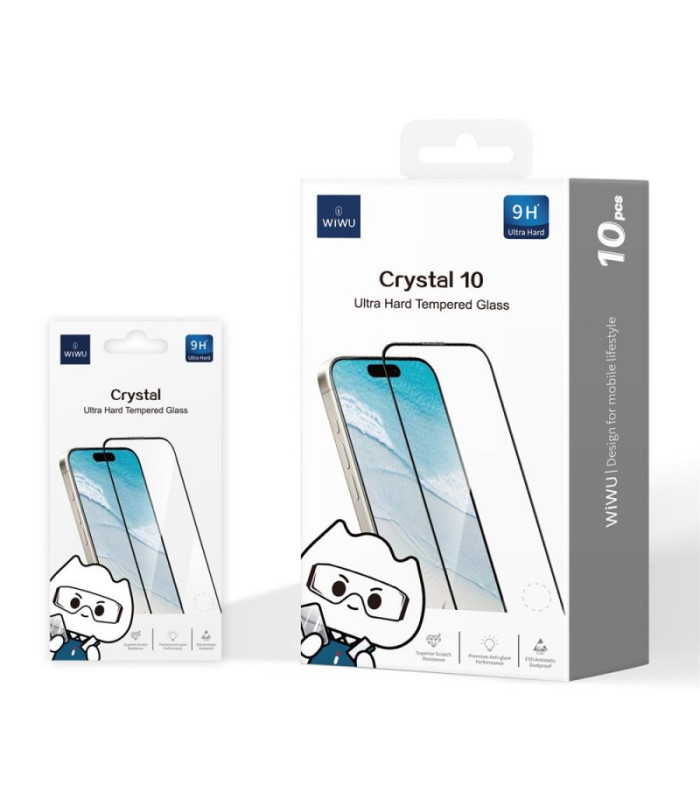 WIWU grūdintas stiklas iPhone 16 6,1 10vnt GT-008