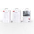 XO sieninis įkroviklis CE25 PD 25W 1x USB-C baltos spalvos + USB-C - Lightning kabelis