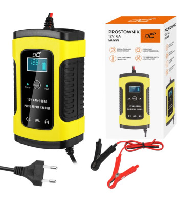 Automatinis įkroviklis, LTC 12V 6A mikroprocesorinis lygintuvas