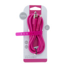 Setty kabelis USB - USB-C 1,5 m 2A KSA-C-1.526 rožinis