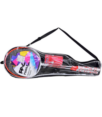 Badmintono rinkinys užtrauktuku užsegamame dėkle Raketės + raketės SP0819