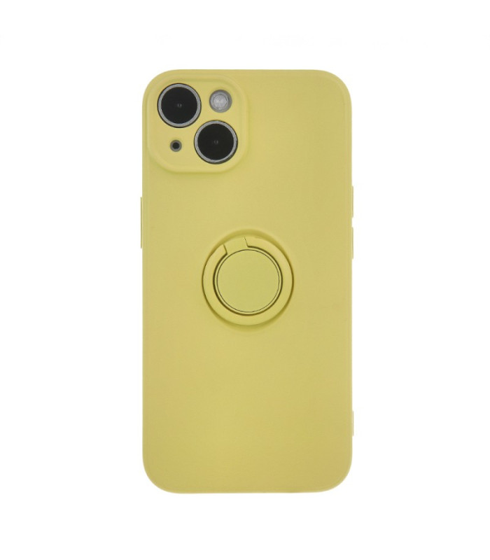 Pirštų laikymo dėklas, skirtas Xiaomi Redmi 13C 4G Poco C65 yellow