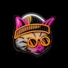 Neon ART LED CAT DREAMER įvairiaspalvė FLA04 Forever Light