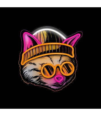 Neon ART LED CAT DREAMER įvairiaspalvė FLA04 Forever Light