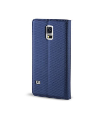 Išmanusis magnetinis dėklas skirtas Motorola Moto G34 5G navy blue
