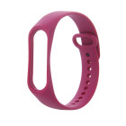 Silikoninė apyrankė Xiaomi Mi Band 5 / 6 avietinė