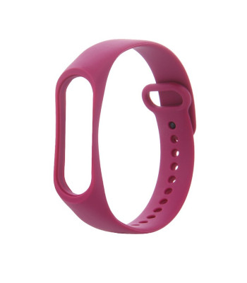 Silikoninė apyrankė Xiaomi Mi Band 5 / 6 avietinė