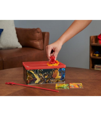 Bakugan - kolekcinė skardinė su figūrėlėmis ir kortelėmis ZA5994