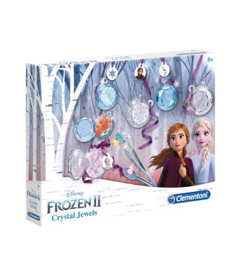 Clementoni juvelyrinių dirbinių rinkinys vėrinys kristalai FROZEN ZA5989