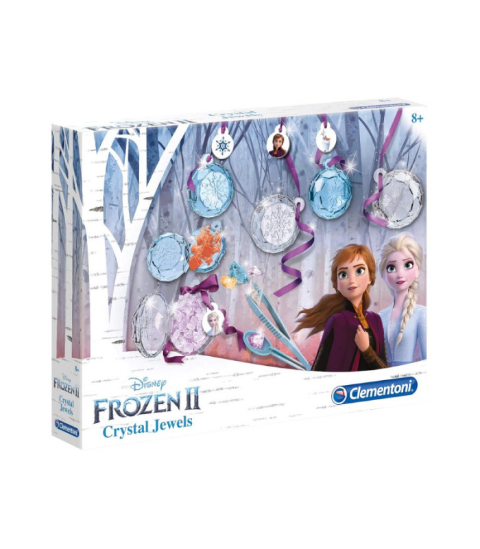 Clementoni juvelyrinių dirbinių rinkinys vėrinys kristalai FROZEN ZA5989