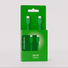 COLORUM kabelis USB-C - USB-C 1,8 m 3A CK60-CC-04 xGreen