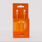 COLORUM kabelis USB-C - USB-C 1,8 m 3A CK60-CC-10 xOranžinis