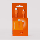 COLORUM kabelis USB-A - USB-C 1,8 m 3A CK60-AC-10 xOranžinis