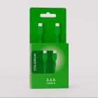COLORUM kabelis USB-C - Lightning 1,8 m 2,4A CK12-CL-04 xGreen