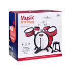 Dideli roko būgnai, cimbolai, lazdos + kėdė IN0161 CY