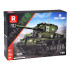 „Reobrix“ licencijuoti statybiniai blokai „Sherman M4A3E8 Tank“, 836 vnt., ZA5806