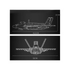 Techniniai blokai Licencijuotas amerikiečių naikintuvas F-35 Lightning II 1600 dalių ZA5799