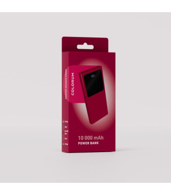 COLORUM Power bank 10 000 mAh CPB10-02 xMagenta