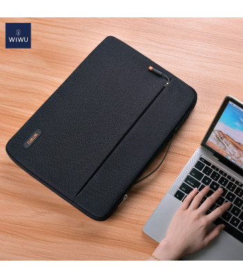 WIWU dėklas nešiojamajam kompiuteriui 15,6 Pilot Sleeve black