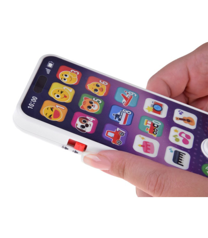 Interaktyvus išmanusis telefonas mažyliams su muzika ir garsais ZA5872