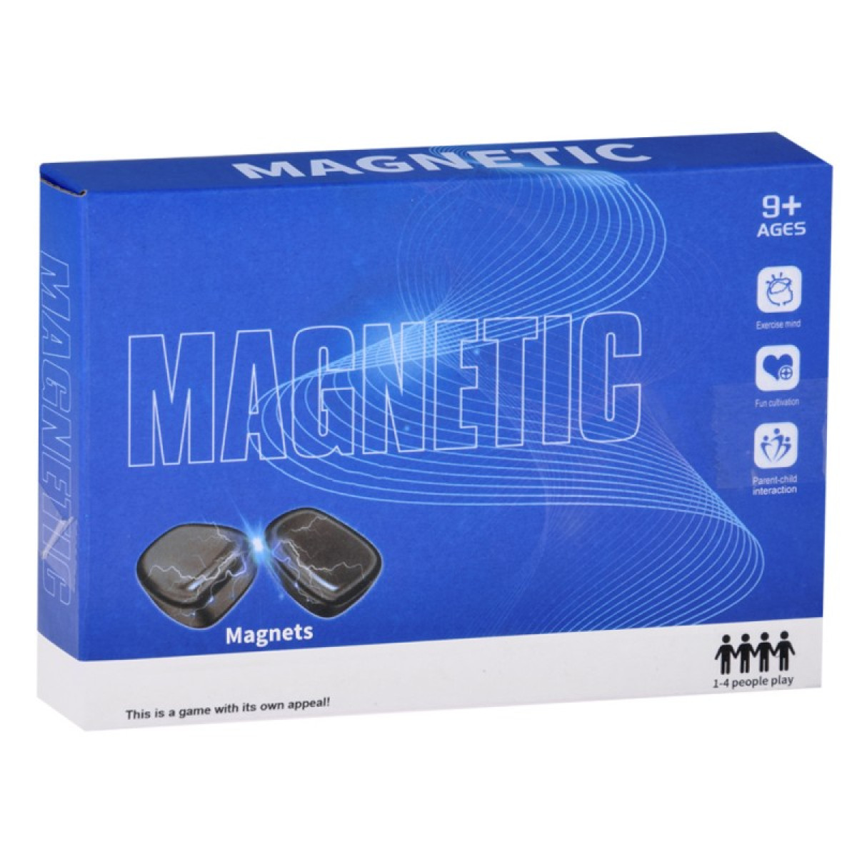 Edukacinis strateginis šeimos žaidimas – magnetiniai akmenys, 20 magnetų GR0768
