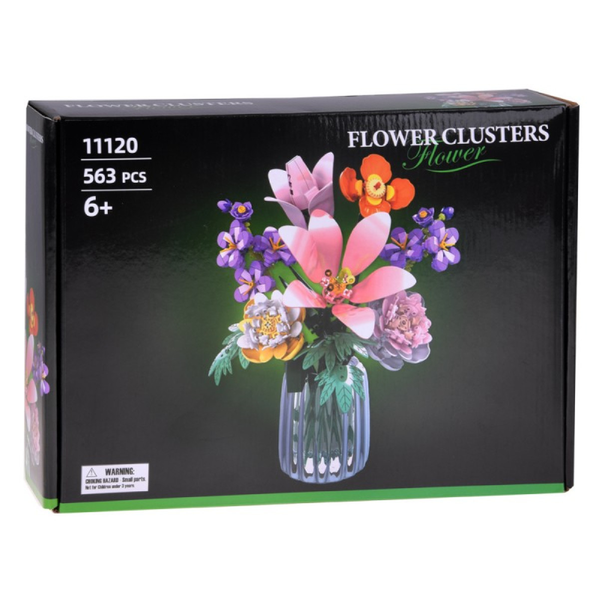 Techniniai blokeliai GĖLĖS 9 augalai - laukinių gėlių puokštė 563 vnt. ZA5896