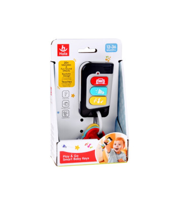 Interaktyvūs automobilio rakteliai su nuotolinio valdymo pulteliu mažyliams. Garsas + melodijos ZA5871