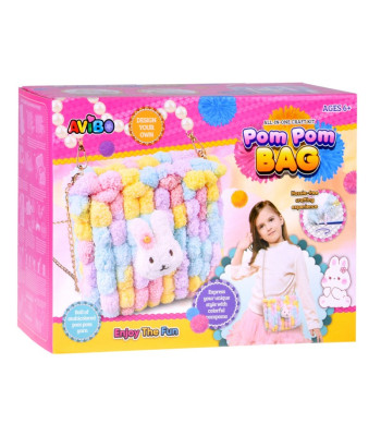 „Pasidaryk pats“ kūrybinis rinkinys – pūkuotas bumbulų maišelis ZA5814