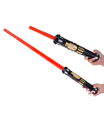 Ištraukiamas žvaigždės kario šviesos kardas – šviesa - garsas ZA5888