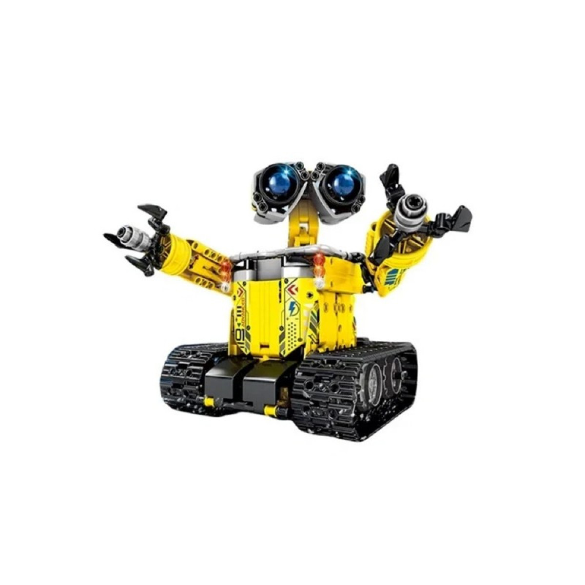 4 viename konstravimo rinkinys. Surinkite nuotoliniu būdu valdomus ROBOTUS ir MAŠINAS. 828 detalės. RC0738