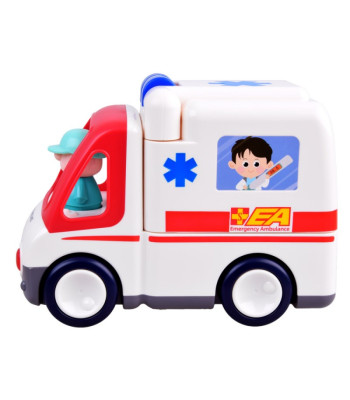 Žaislinis automobilis Greitosios pagalbos automobilis Interaktyvus pacientas ZA4540