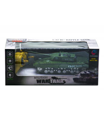 Mänguasi tank kaugjuhtimispuldiga