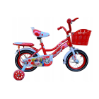 Laste jalgratas lisaratastega 12-tollised rattad Punane PR-1508